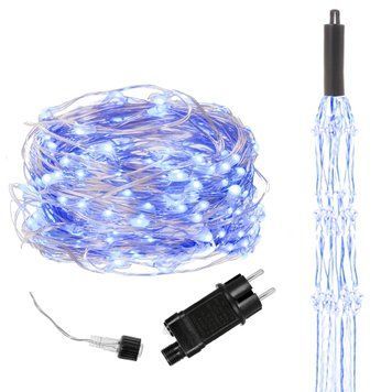 Гірлянда (кінський хвіст) Springos 2 м 300 LED CL0095 Blue 3333 фото