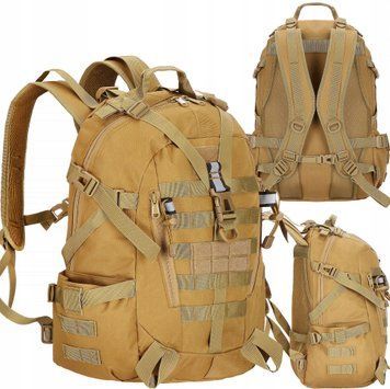 Рюкзак туристичний Springos 60 л CS0095 Coyote Brown 6055 фото