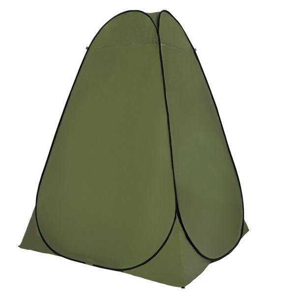 Намет туалет-душ, переодягальня Springos Pop-Up 190 x 120 x 120 см саморозкладний PT026 Navy Green 6007 фото