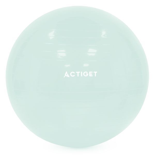 М'яч для фітнесу (фітбол) Actiget 65 см з насосом ACT0144 Mint 5877 фото