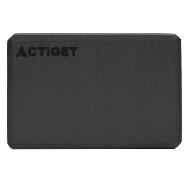 Блок для йоги Actiget EVA 23 x 15 x 7.5 см ACT0058 Black 5828 фото
