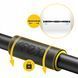 Турнік розсувний 4FIZJO 66-100 см Black/Yellow (P-5907739314765) 4823 фото 3
