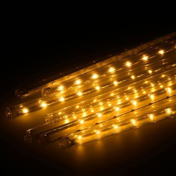 Гірлянда метеоритний дощ Springos 4 м 480 LED CL1212 Warm White 3353 фото