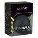 М'яч для фітнесу (фітбол) Actiget 75 см з насосом ACT0146 Black 5879 фото 2
