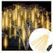 Гірлянда метеоритний дощ Springos 4 м 480 LED CL1212 Warm White 3353 фото 2